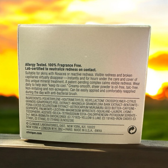 🐥 SOLD!!! 🐥 Clinique Redness Solutions Instant Relief Loose Mineral Powder - Picture 4 of 4